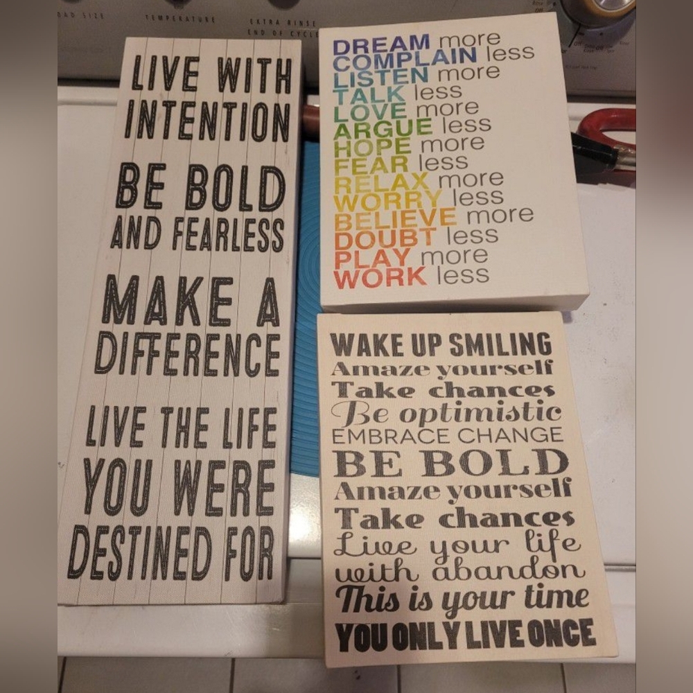 Artissimo Designs & More Canvas Print Inspirational Motivational Wall Decor